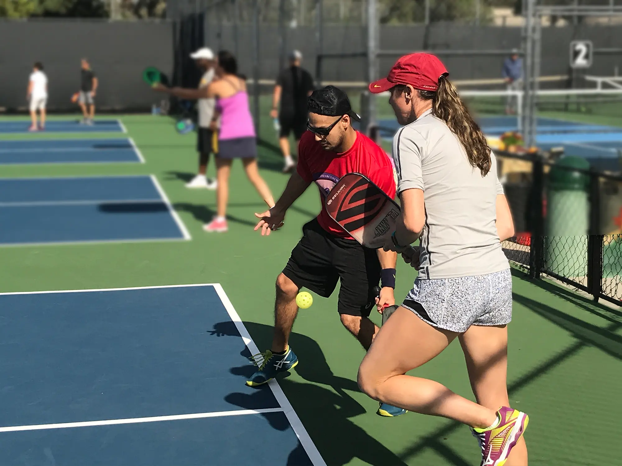 Pickleball at Anaheim Tennis and Pickleball Center