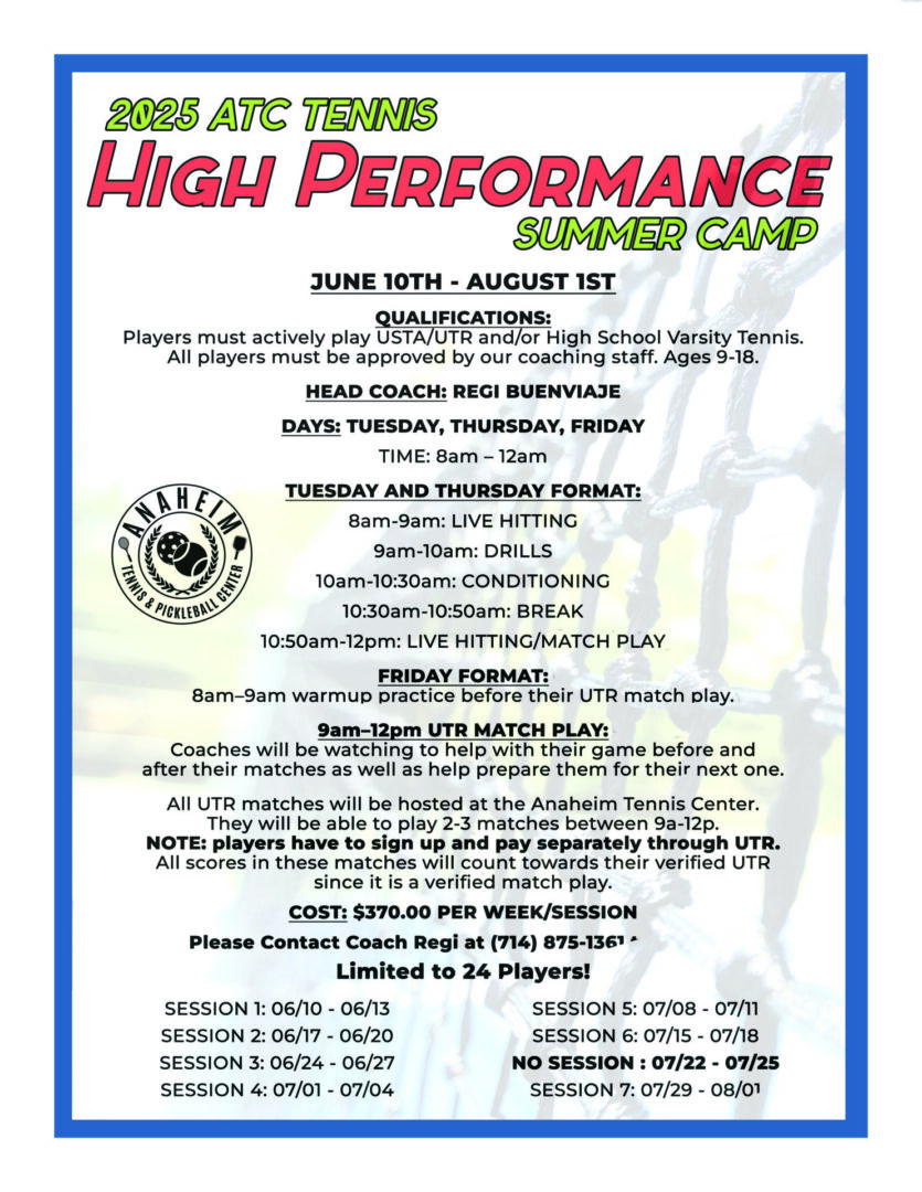 ATC Tennis HPC Summer camp home page copy ATC Tennis HPC Summer camp home page copy