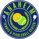 Anaheim Tennis and Pickleball Center logo.