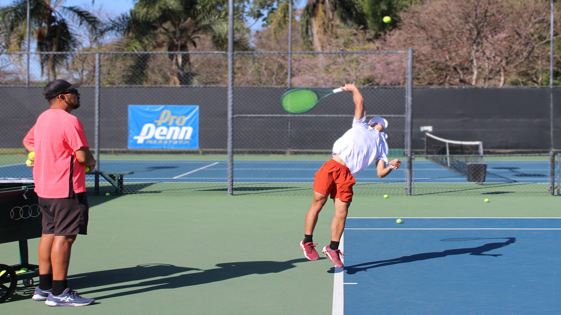 Flavio coaching kid Junior development