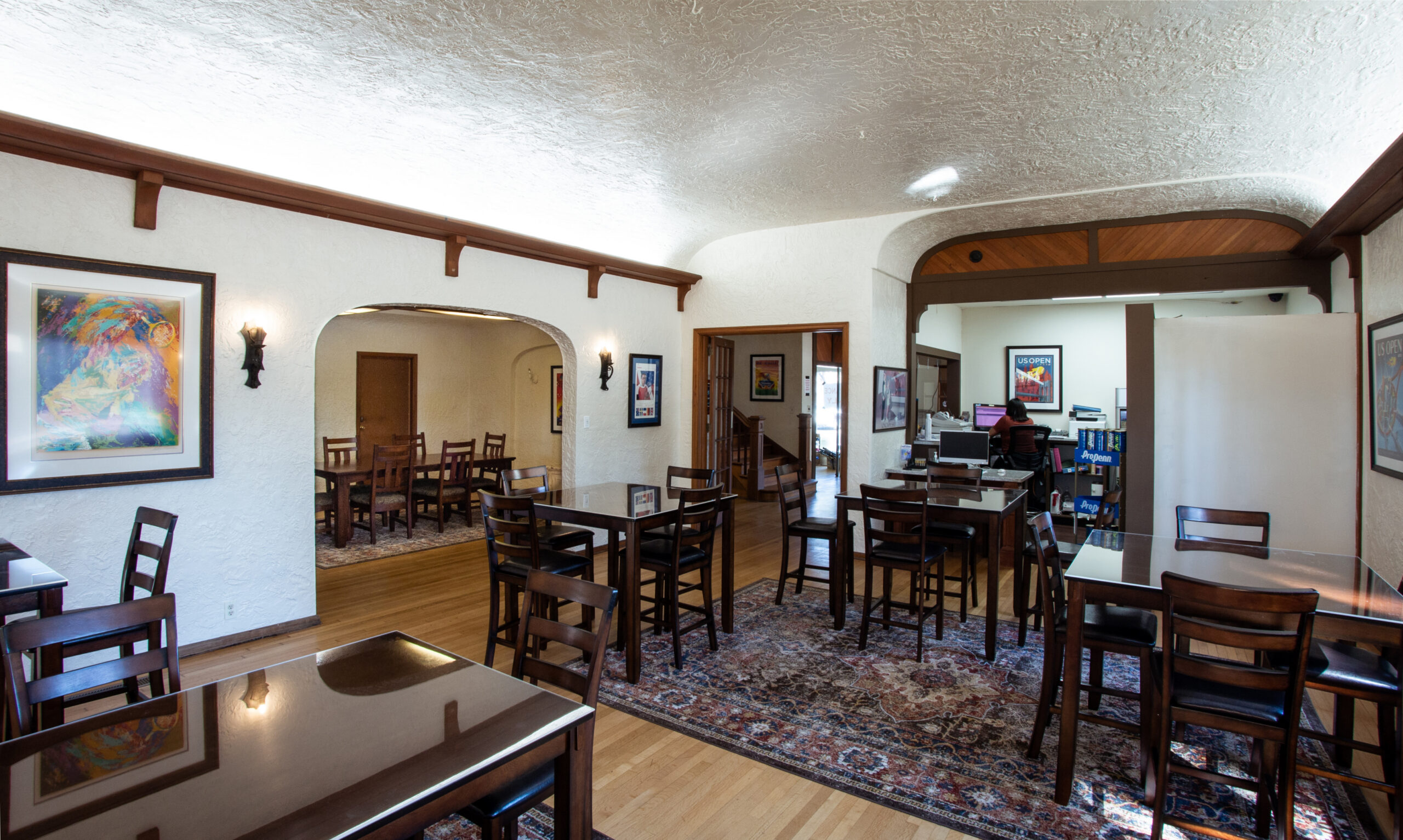 Anaheim Tennis & Pickleball Center clubhouse
