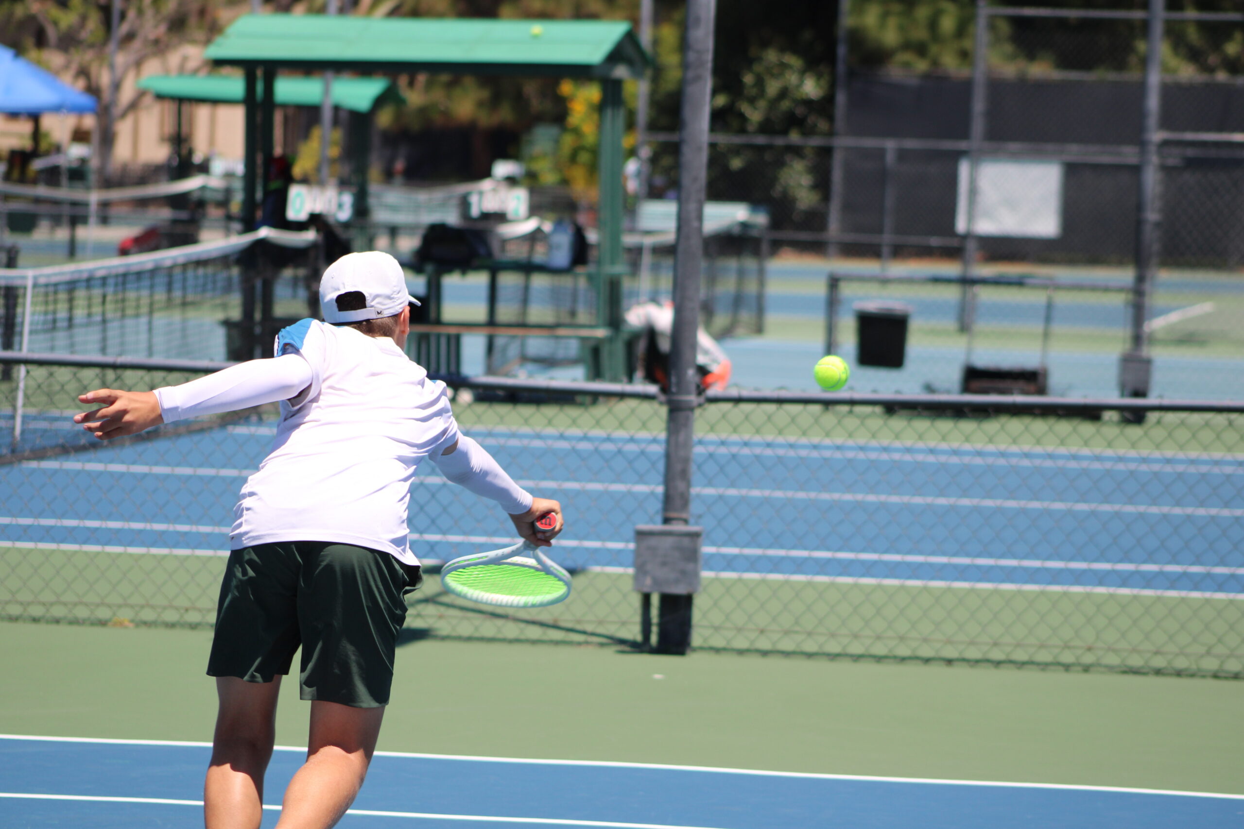 Tennis activity at Anaheim Tennis and Pickleball Center